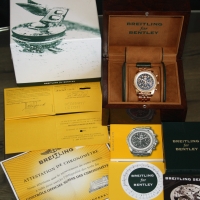 Breitling for Bentley 6.75 18K / 750 Red Gold R44367 Gold Bracelet FULLSET