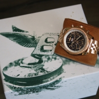 Breitling for Bentley 6.75 18K / 750 Red Gold R44367 Gold Bracelet FULLSET