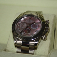 Rolex Daytona 18k / 750 White Gold Tahiti MOP Dial Ref.: 116509 LC100 FULLSET 2007