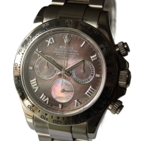 Rolex Daytona 18k / 750 White Gold Tahiti MOP Dial Ref.: 116509 LC100 FULLSET 2007