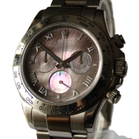 Rolex Daytona 18k / 750 White Gold Tahiti MOP Dial Ref.: 116509 LC100 FULLSET 2007
