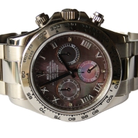 Rolex Daytona 18k / 750 White Gold Tahiti MOP Dial Ref.: 116509 LC100 FULLSET 2007