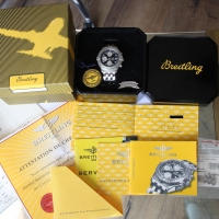 Breitling Chronomat GT Black Pilot Bracelet A13352 FULLSET