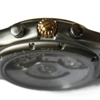 EBEL 1911 "Le Modulor" Stainless Steel / 18k Gold Chronograph 1137240 FULLSET