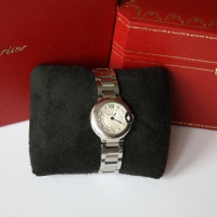Cartier Ballon Bleu Lady Diamonds 28mm Stainless Steel WE902073 (3009) Box
