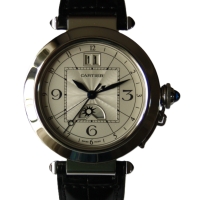 Cartier Pasha XL GMT Mondphase Night & Day W3109255 (2938) FULL SET