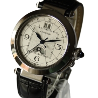 Cartier Pasha XL GMT Mondphase Night & Day W3109255 (2938) FULL SET