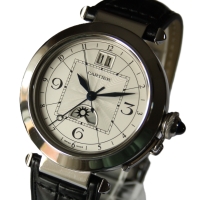 Cartier Pasha XL GMT Mondphase Night & Day W3109255 (2938) FULL SET