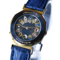 CORUM Admiral`s Cup Lady 18k Gold / Stainless Steel 27mm QUARZ 39.610.31 FULLSET 1993