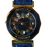 CORUM Admiral`s Cup Lady 18k Gold / Stainless Steel 27mm QUARZ 39.610.31 FULLSET 1993