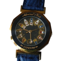 CORUM Admiral`s Cup Lady 18k Gold / Stainless Steel 27mm QUARZ 39.610.31 FULLSET 1993