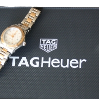 TAG Heuer Aquaracer Lady MOP Diamonds Stahl / Roségold 27mm Quarz WAP1451.BD0837