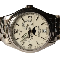 Patek Philippe Annual Calendar 18k / 750 Weißgold 5146/1G-001 Herrenuhr FULL SET