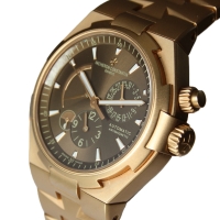 Vacheron Constantin Overseas Dual Time 18k / 750 Red Gold Limited Edition