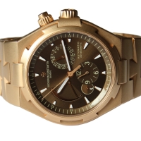 Vacheron Constantin Overseas Dual Time 18k / 750 Red Gold Limited Edition