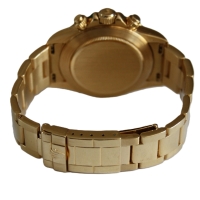 Rolex Daytona 18k / 750 Gelbgold Zenith 16528 Weißes Brillantblatt Inverted Six