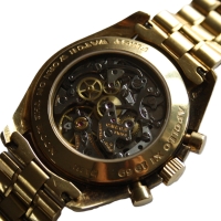 Omega Speedmaster Moonwatch "APOLLO XI 1969" 18k / 750 Yellow Gold No.069 B&P