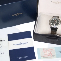 Ulysse Nardin Maxi Marine Diver Chronometer 40mm Stahl Herrenuhr 263-55 FULLSET