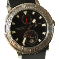 Ulysse Nardin Maxi Marine Diver Chronometer 40mm Stahl Herrenuhr 263-55 FULLSET