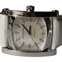 Bvlgari Assioma Stahl 35mm Mother-of-pearl MOP Diamond Uhr AA44S FULLSET