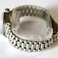 ROLEX Lady Date 18k / 750er Weißgold Präsidentenarmband Damenuhr Ref.: 6517