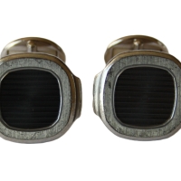 Patek Philippe Nautilus Manschettenknöpfe 18k Weißgold 205.9057G-015