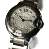 Cartier Ballon Bleu Diamonds 28mm Edelstahl WE902073 (3009) Damenuhr mit Box