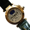Cartier Pasha 18k / 750 Gelbgold Ewiger Kalender Perpetual Herrenuhr Ref.: 30003 mit Box