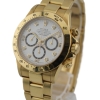 Rolex Daytona 18k / 750 Gelbgold Zenith 16528 Weißes Brillantblatt Inverted Six