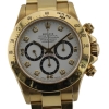 Rolex Daytona 18k / 750 Gelbgold Zenith 16528 Weißes Brillantblatt Inverted Six