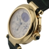 Cartier Pasha 18k / 750 Gelbgold Ewiger Kalender Perpetual Herrenuhr Ref.: 30003 mit Box
