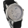 A. Lange & Söhne Lange 1 Zeitzone 950er Platin 116.025 Herrenuhr B&P