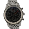 Breitling Montbrillant Datora Stahl Schwarz A2133012 Herrenuhr FULL SET 2018