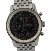 Breitling Montbrillant Datora Stahl Schwarz A2133012 Herrenuhr FULL SET 2018