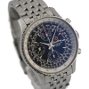 Breitling Montbrillant Datora Stahl Schwarz A2133012 Herrenuhr FULL SET 2018
