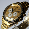 Omega Speedmaster Moonwatch "APOLLO XI 1969" 18k / 750 Gelbgold No.069 B&P