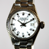 ROLEX Lady Date 18k / 750er Weißgold Präsidentenarmband Damenuhr Ref.: 6517