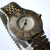 Cartier 21 Must de Cartier Quarz Stahl / Gold 31mm Damenuhr Ref.: 123000P