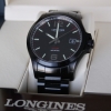 Longines Conquest V.H.P. Quarz Stahl Black Ref.: L3.726.2