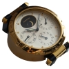 Cartier Tischuhr "Pasha" Desk Clock mit Kalender GMT Mondphase Ref. 8913 Rarität