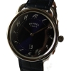 HERMÉS Arceau AR7Q.810 Quarz Stainless Steel Leather NEW