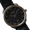 HERMÉS Arceau AR7Q.810 Quarz Stainless Steel Leather NEW