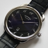 HERMÉS Arceau AR7Q.810 Quarz Stainless Steel Leather NEW