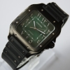 Cartier Santos Large PVD Black Grün WSSA0039 FULLSET