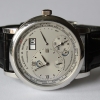 A. Lange & Söhne Lange 1 Zeitzone 950er Platin 116.025 Herrenuhr B&P