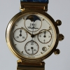 IWC Da Vinci Lady Chronograph 18k / 750er Gelbgold Ref.: 3735 Damenuhr FULLSET