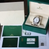 Rolex Datejust II 41mm Weiß Edelstahl Ref.: 116300 LC110 Herrenuhr FULLSET 2015