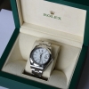 Rolex Datejust II 41mm Weiß Edelstahl Ref.: 116300 LC110 Herrenuhr FULLSET 2015