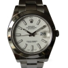 Rolex Datejust II 41mm Weiß Edelstahl Ref.: 116300 LC110 Herrenuhr FULLSET 2015