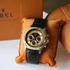 EBEL 1911 "Le Modulor" Stainless Steel / 18k Gold Chronograph 1137240 FULLSET